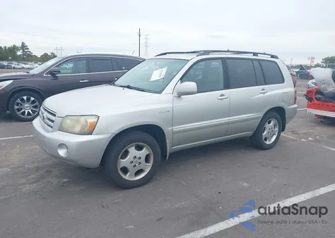 2004 Toyota Highlander Limited V6 из США, поврежденный, VIN JTEEP21A040024398